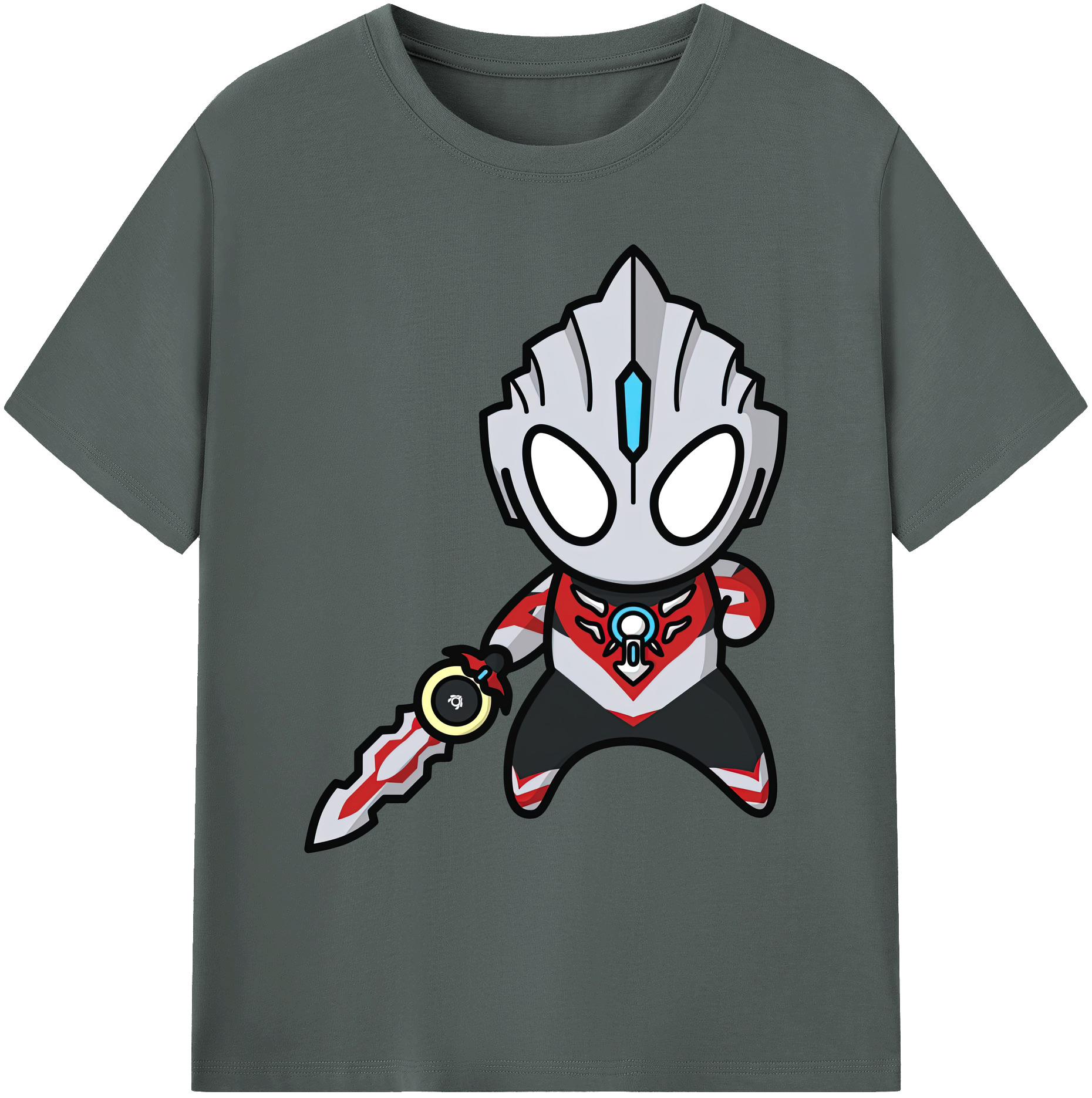 （画像用） ウルトラマン Ultraman 綿100％ メンズ半袖Tシャツ｜肌触りやわらか＆通気性